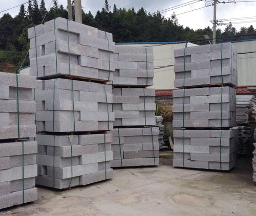 廠家直銷天然花崗巖芝麻灰火燒面路沿石與加工定制服務